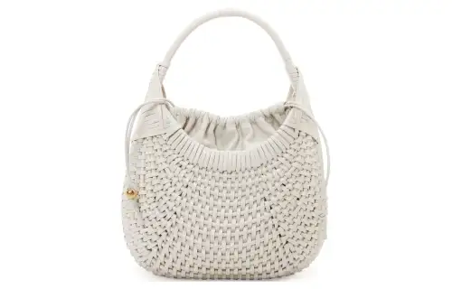 LOEWE Calfskin Shoulder Bag, Crossbody Bag, Handbag Women's Soft White