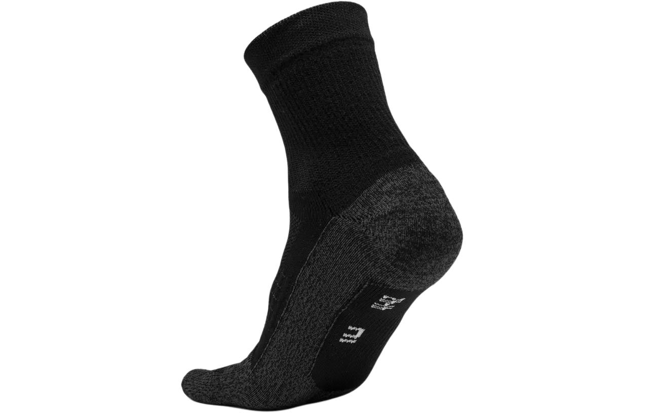 DECATHLON Crew Socks Unisex 1 Pack Black