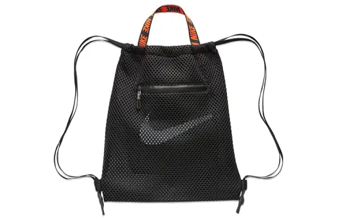 Nike Polyester Sports Training Bag Backpack Regular Unisex Orange Black