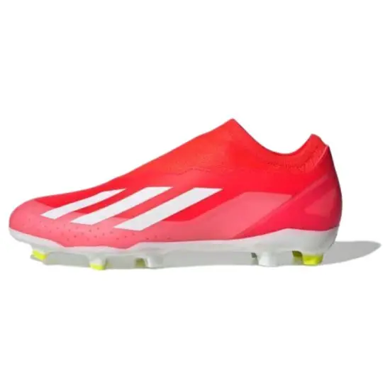 Adidas Crazyfast League Laceless Fg Solar Red Cloud White Team Solar Yellow