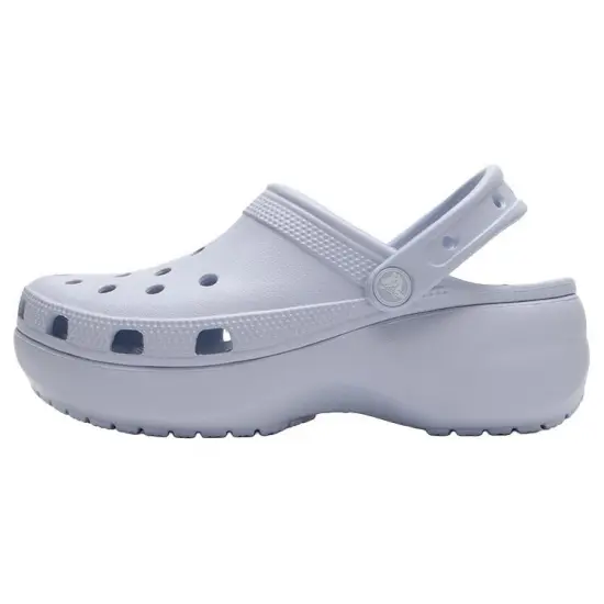 Crocs Classic Platform Shoes 'Blue' Women's
