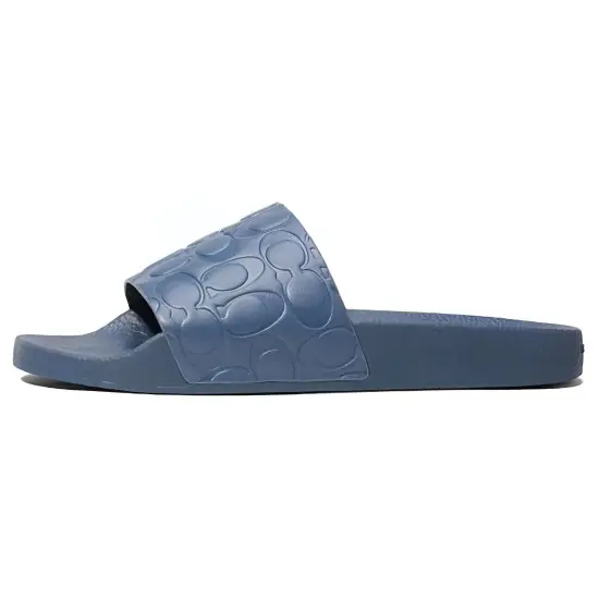 COACH Slide Slippers Men's Blue