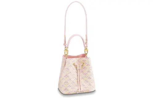 LOUIS VUITTON Neonoe Bb Monogram Empreinte Pink