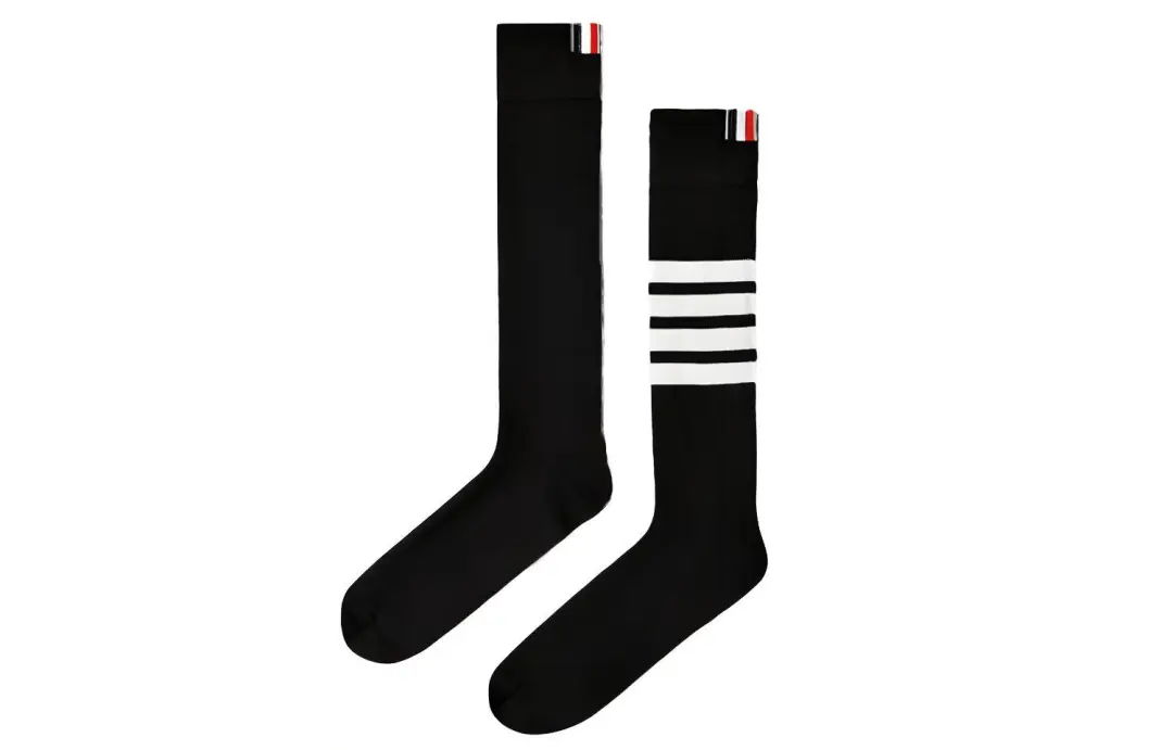 THOM BROWNE Long Striped Socks