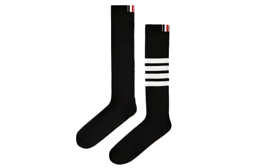 THOM BROWNE Long Striped Socks