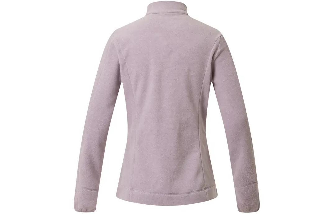 DECATHLON Fleece Clothing Women’s Purple/Light Gray