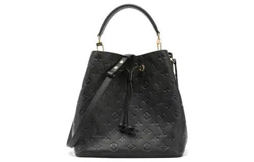 LOUIS VUITTON Neonoe Bag Mm Monogram Empriente Black