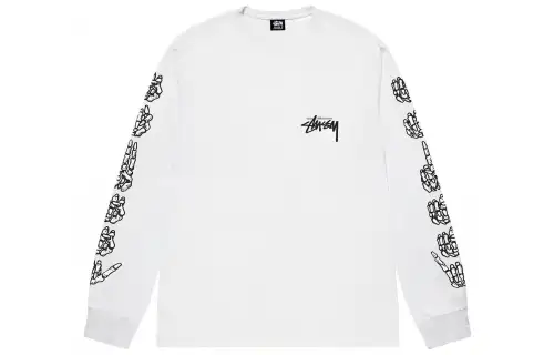 Stussy Hands Long Sleeve Tee