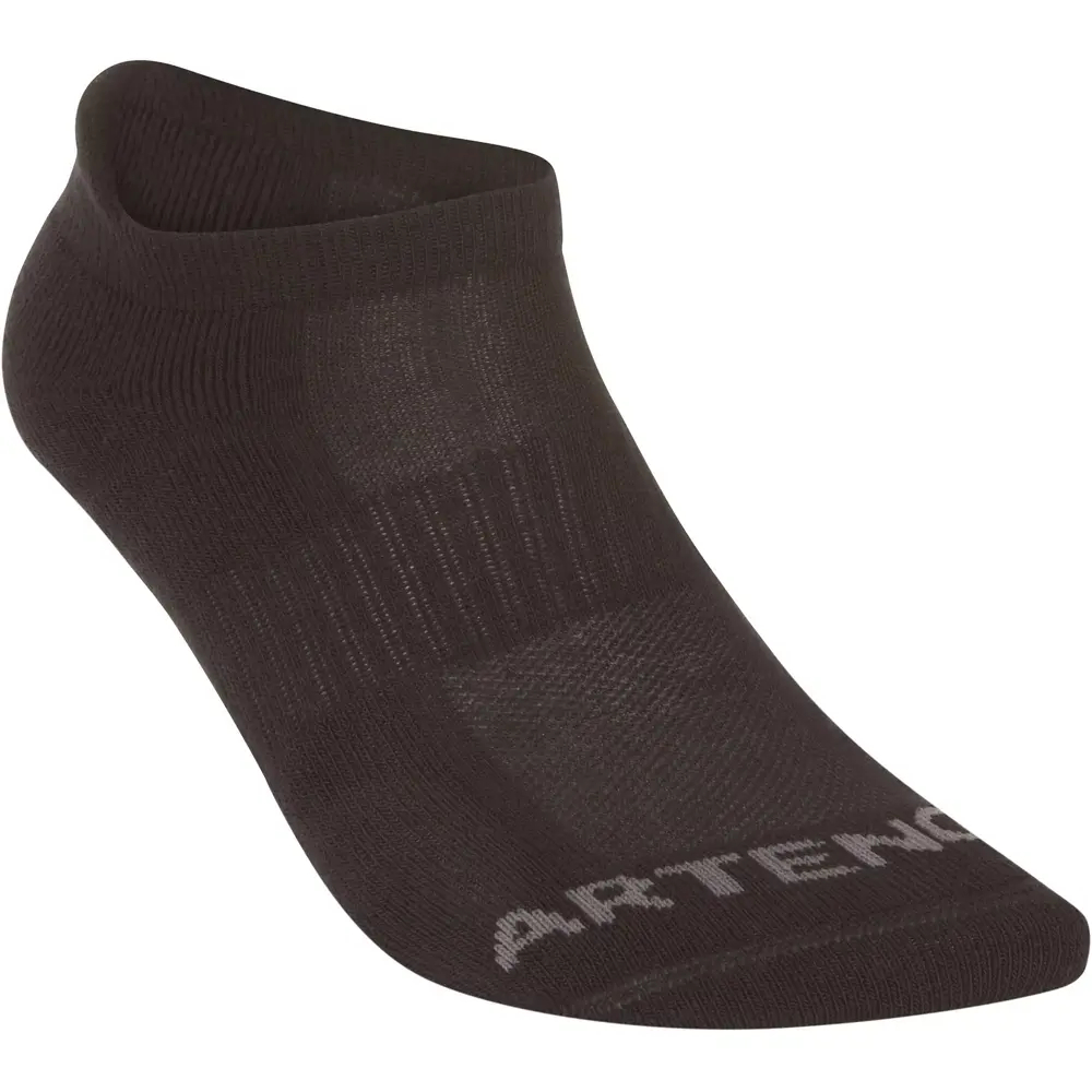 DECATHLON Ankle Socks Unisex 3 Pack Black