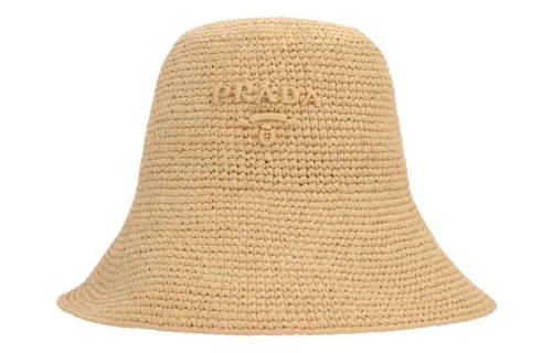 PRADA Logo Detailed Bucket Hat