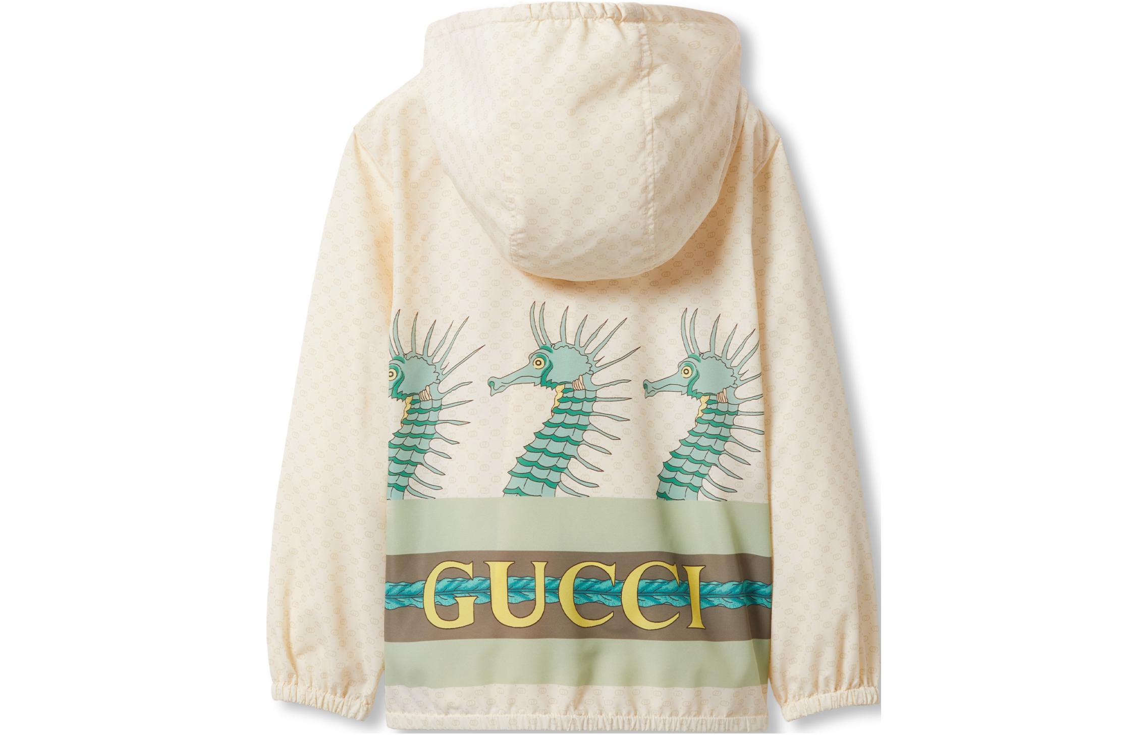 Детская куртка Gucci FW24 Logo (миндальный) — фото 2