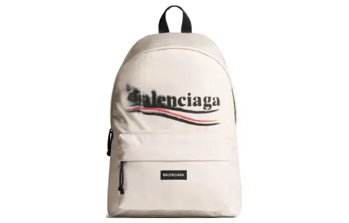 Balenciaga Political Stencil Logo Printed Explorer Backpack