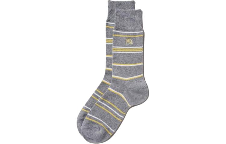UNIQLO Jw Anderson Co Branded Series Knee High Socks Men's 1 Pack Gray