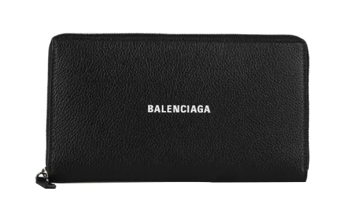 Balenciaga Logo Continental Wallet