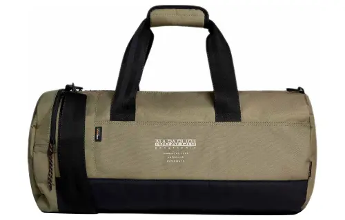 Vans Recycled Material One Shoulder Crossbody Handheld Travel Luggage Bag Unisex Moss Green