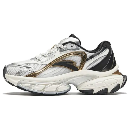 ANTA Life Collection Casual Shoes Men Low-Top Sand Gray/Silver/Black