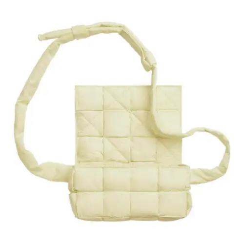 Bottega Veneta CASSETTE Polyamide Fanny Pack Mini Men's Lemon Yellow
