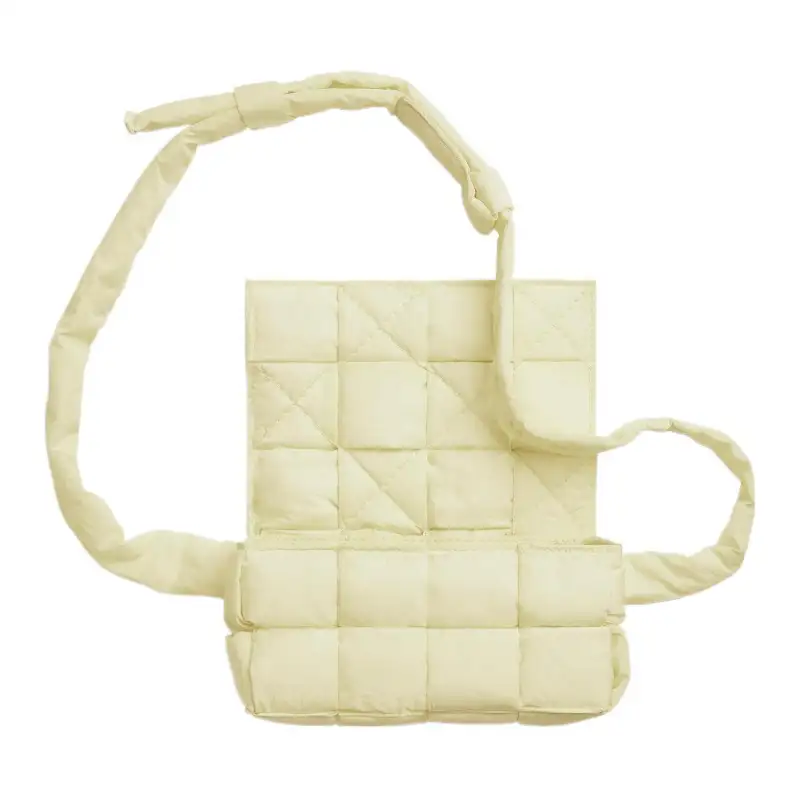 Bottega Veneta CASSETTE Polyamide Fanny Pack Mini Men's Lemon Yellow
