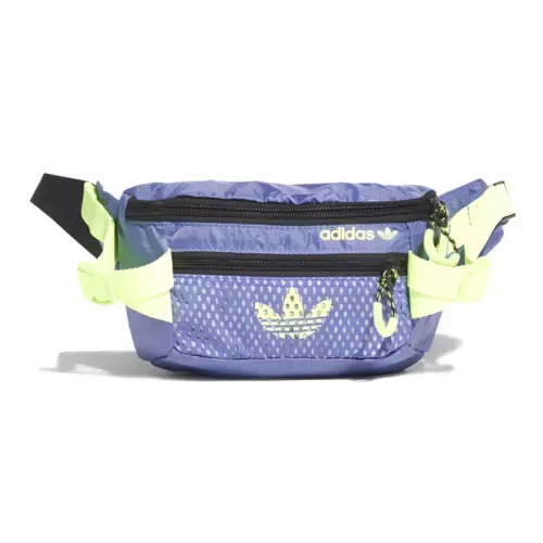 Adidas Originals Polyester Sling Bag, Fanny Pack Small Unisex Purple