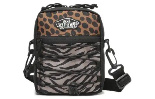 Vans Polyester Shoulder Bag, Crossbody Bag Regular Unisex Multicolor