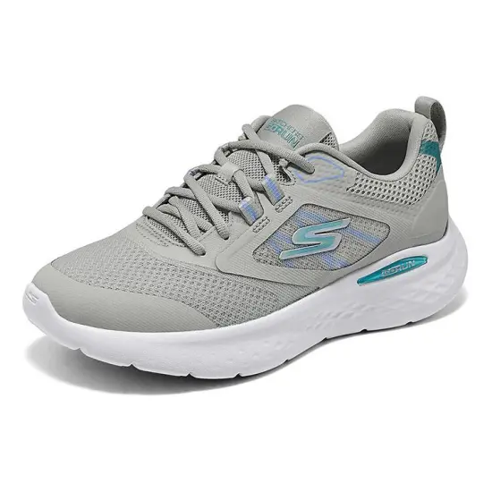Skechers Running Shoes Women's Low-Top Gray Green