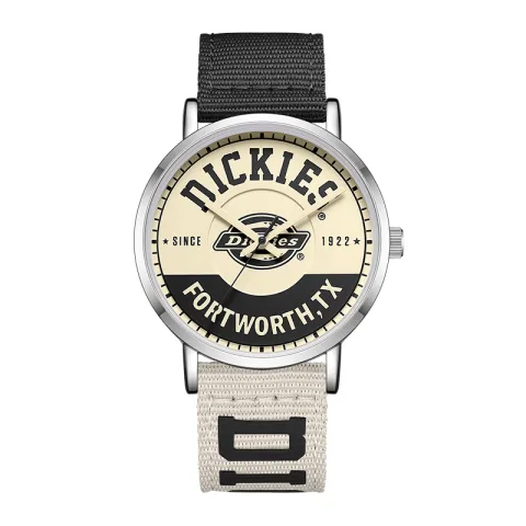 Dickies Wrist Watches Quartz Movement Nylon Strap Purple Watch Dial Women's Watch