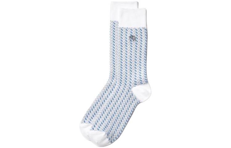 UNIQLO Jw Anderson Co Branded Series Knee High Socks Men’s 1 Pack Ivory