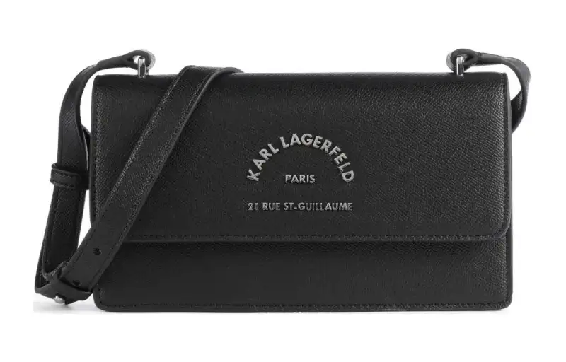 KARL LAGERFELD / Karl Lagerfeld Jeans Synthetic Leather Crossbody Bags Women's Black