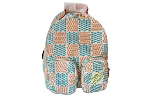 LOUIS VUITTON Multipocket Backpack Damier Heritage White
