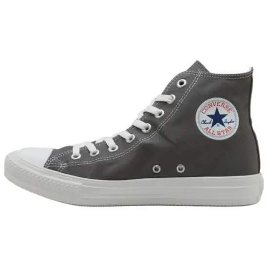 Converse All Star Light HI Abrasion Resistant Cushioning Slip Resistant High Top Canvas Shoes Unisex Smoke Gray