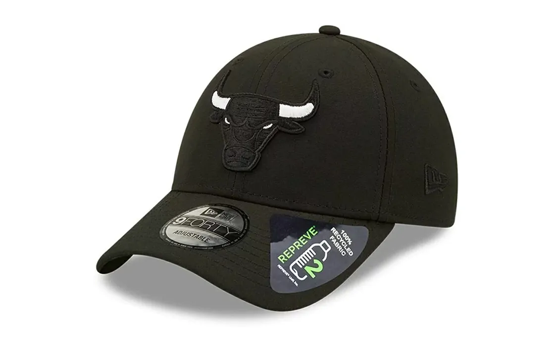 New Era Recycled Polyester Baseball Caps Unisex Black