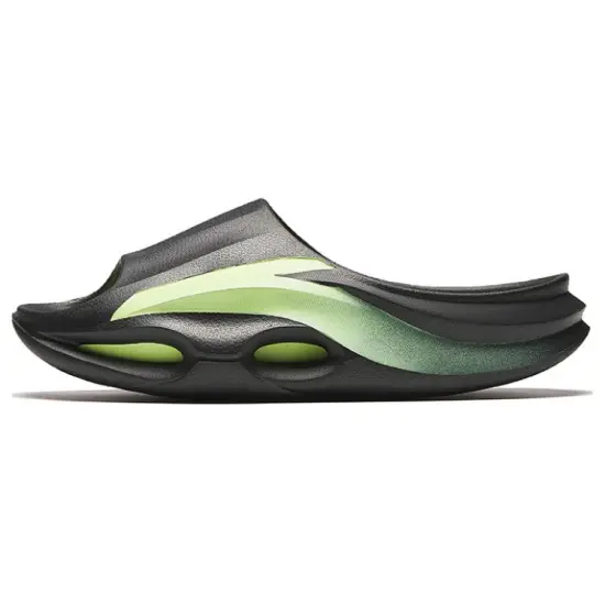 ANTA Slide Slippers Men Black Green