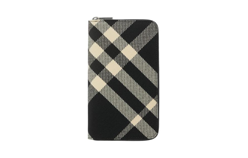 Мужской кошелек Burberry Burberry (черно-белый)