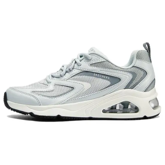 Skechers Street Tres Air Uno Cushioning Wear Resistant Low Top Casual Shoes Women's Blue White