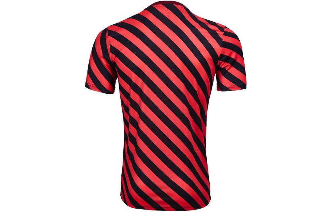 Nike Soccer Jersey Unisex Black Red Twill