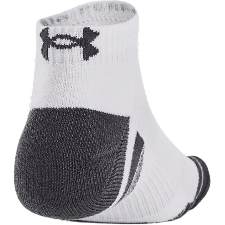 Under Armour Performance Tech Ankle Socks Unisex 3 Pack White
