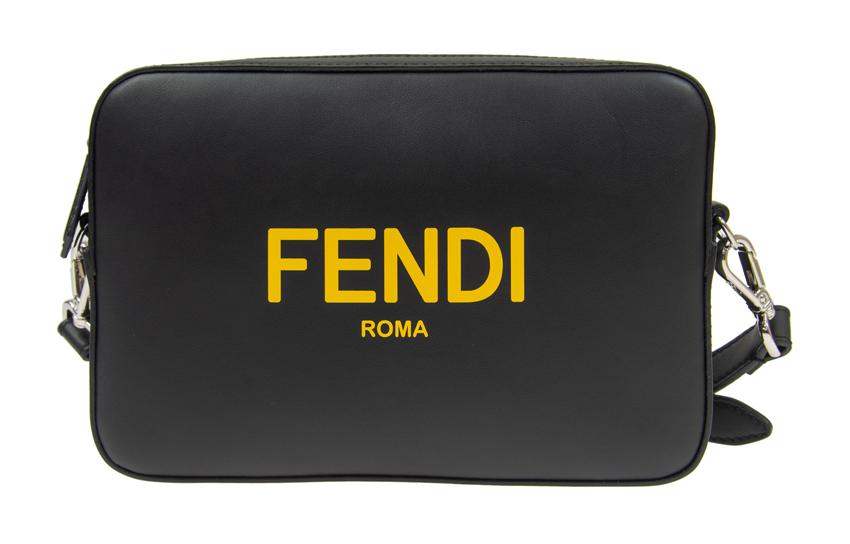Мужская сумка Fendi Camera Bag (черная)
