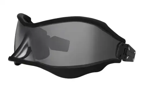 Maison Margiela Irregular Shape Sunglasses Unisex Black