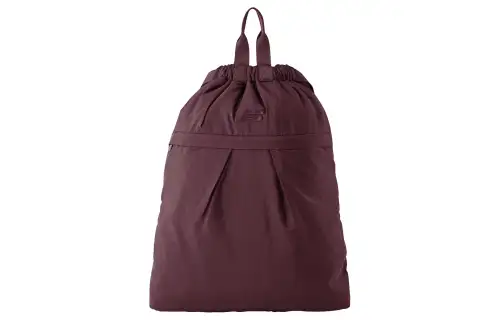 New Balance Polyester Carry Backpack Unisex Dark Red
