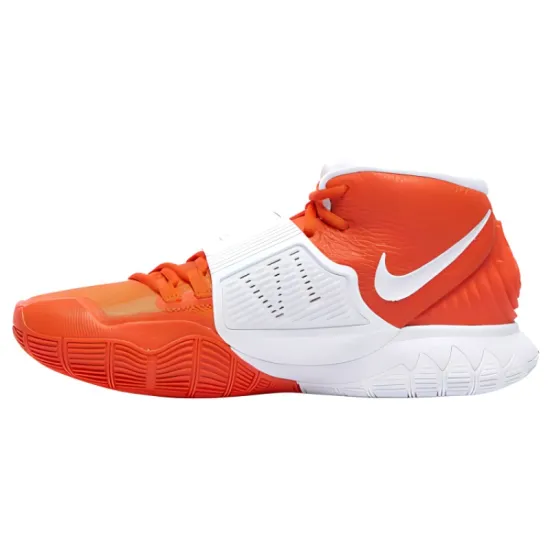 Nike Kyrie 6 Basketball Shoes Men Mid-top Orange/White