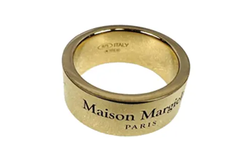Maison Margiela 925 Sterling Silver Rings Men's Gold
