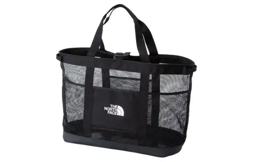 THE NORTH FACE 44L Handbag Outdoor Bag Recycled Polyester Material Black Unisex