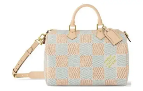 LOUIS VUITTON Speedy 40 Bandoulière Damier Heritage White