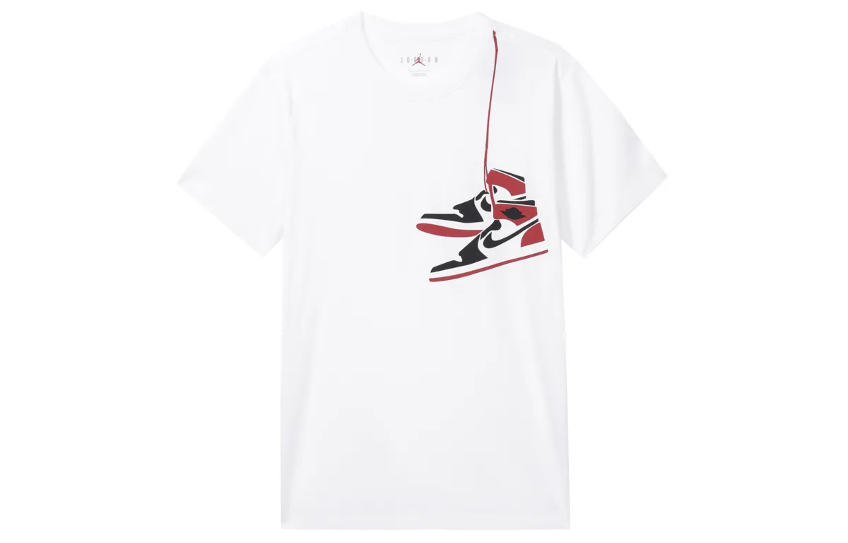 Jordan Set-in Sleeve T-Shirt Men's White