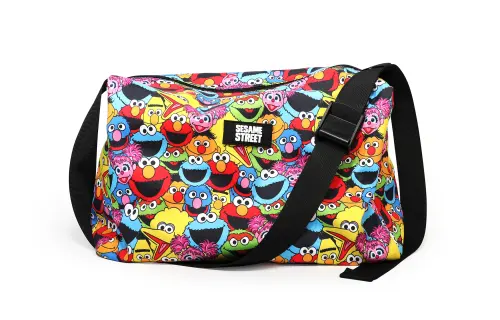 SESAME STREET Polyester Gym Bag, Shoulder Bag, Crossbody Bag Regular Unisex