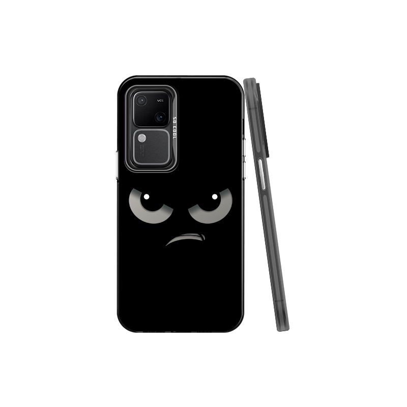 Stones PC material emoticon bag trendy brand high-end color silver mobile phone case suitable for vivox100/x90/x80/s18/s17/s16/iqoo12pro/11/10/neo9/8 European and American trend cool