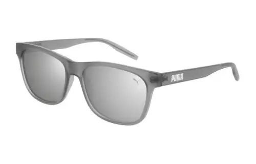 PUMA Plastic Square Sunglasses Men's Gray