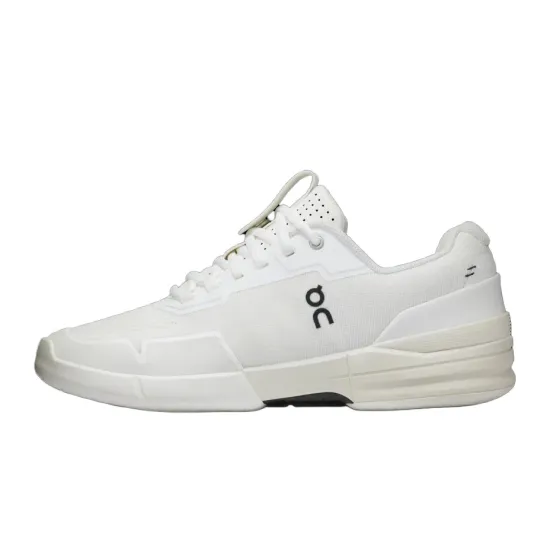 On The Roger Pro Cushioning Anti Slip And Wear Resistant Low Top Tennis Shoes Men's White