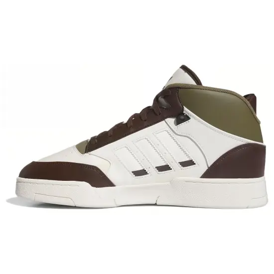 Adidas Originals Drop Step Skateboard Shoes Unisex Mid-top Light Khaki