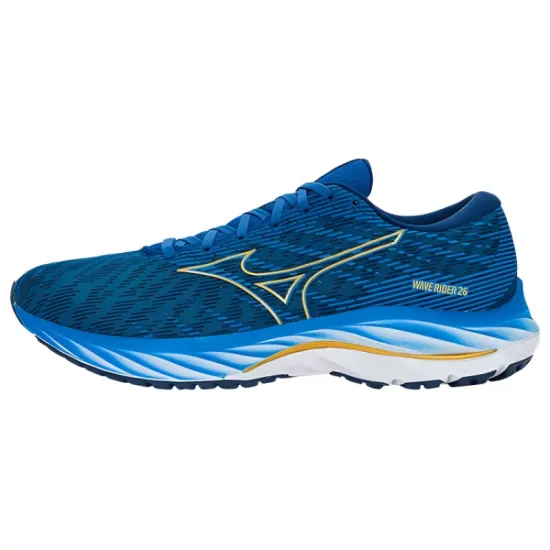 Wave Rider 26 Mizuno 'Snorkel Blue Gold'